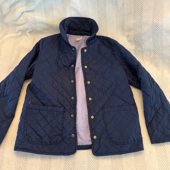 new crewcuts quilted barn jacket size kids Large